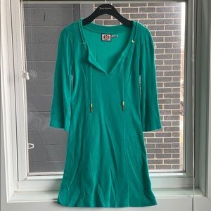 Juicy Couture Emerald Green Terry Cloth Coverup